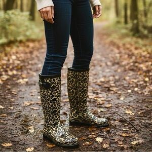 Leopard Rainboots ☔️👢